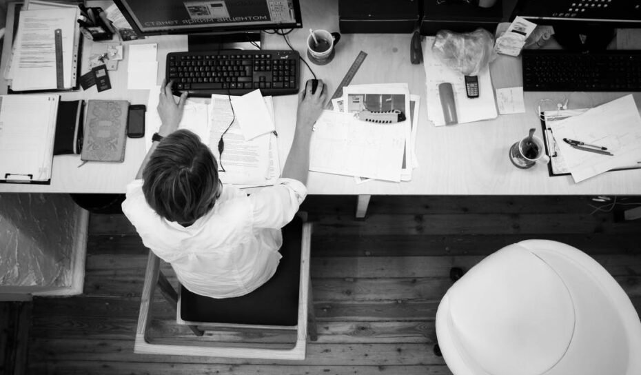 person working on pc person working on pc